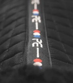 Merino Wool Saddle Pad - Half Pad -Premier Equine Store Merino Wool Half Pad Black Black 6