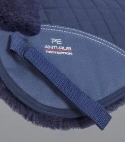 Merino Wool Saddle Pad - Half Pad -Premier Equine Store Merino Wool Half Pad Navy Navy 5