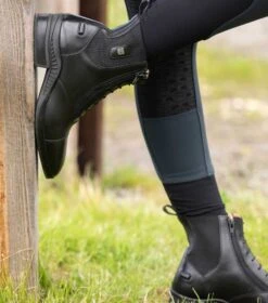 Milton Ladies Leather Paddock Boot -Premier Equine Store Milton Leather Paddock Boot Black2 8139463b 2703 4351 902e fe749a2cd651