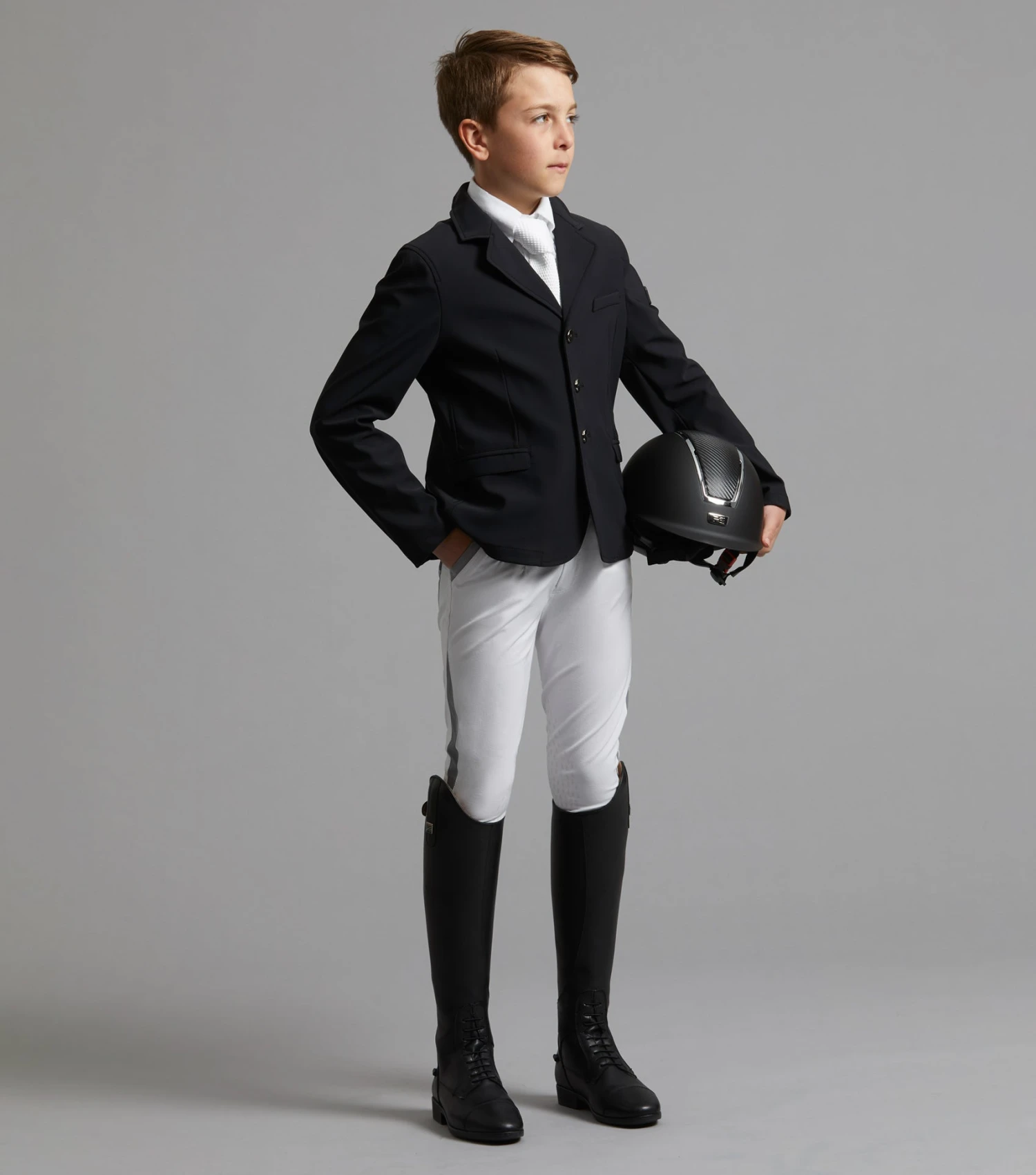 Enzo Boys Competition Jacket Enzo Boys Competition Jacket -Premier Equine Store MiniEnzoBoysCompetitionJacket Black 2 52113fe8 d76e 451b 8a51 36e7b1492a27