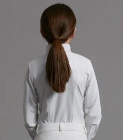 Tessa Girls Long Sleeve Show Shirt 4 Tessa Girls Long Sleeve Show Shirt -Premier Equine Store MiniTessaLongSleeveTieShowShirt White 3 3b7b6dfb a931 44c7 846f fa27b214b11b