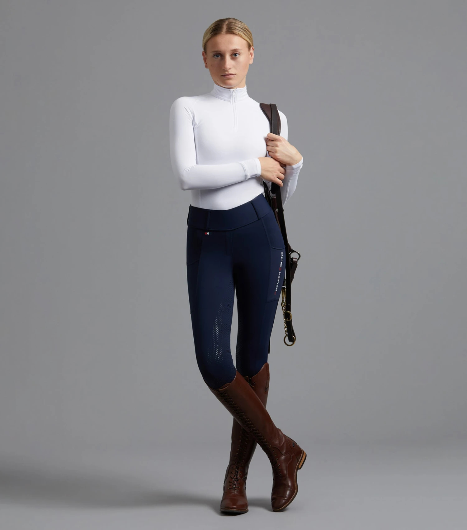 Mirillo Ladies Full Seat Gel Riding Tights Mirillo Ladies Full Seat Gel Riding Tights -Premier Equine Store Mirillo Navy 2 90f0d30e 4acc 4cf5 b567 4d7c23362f17