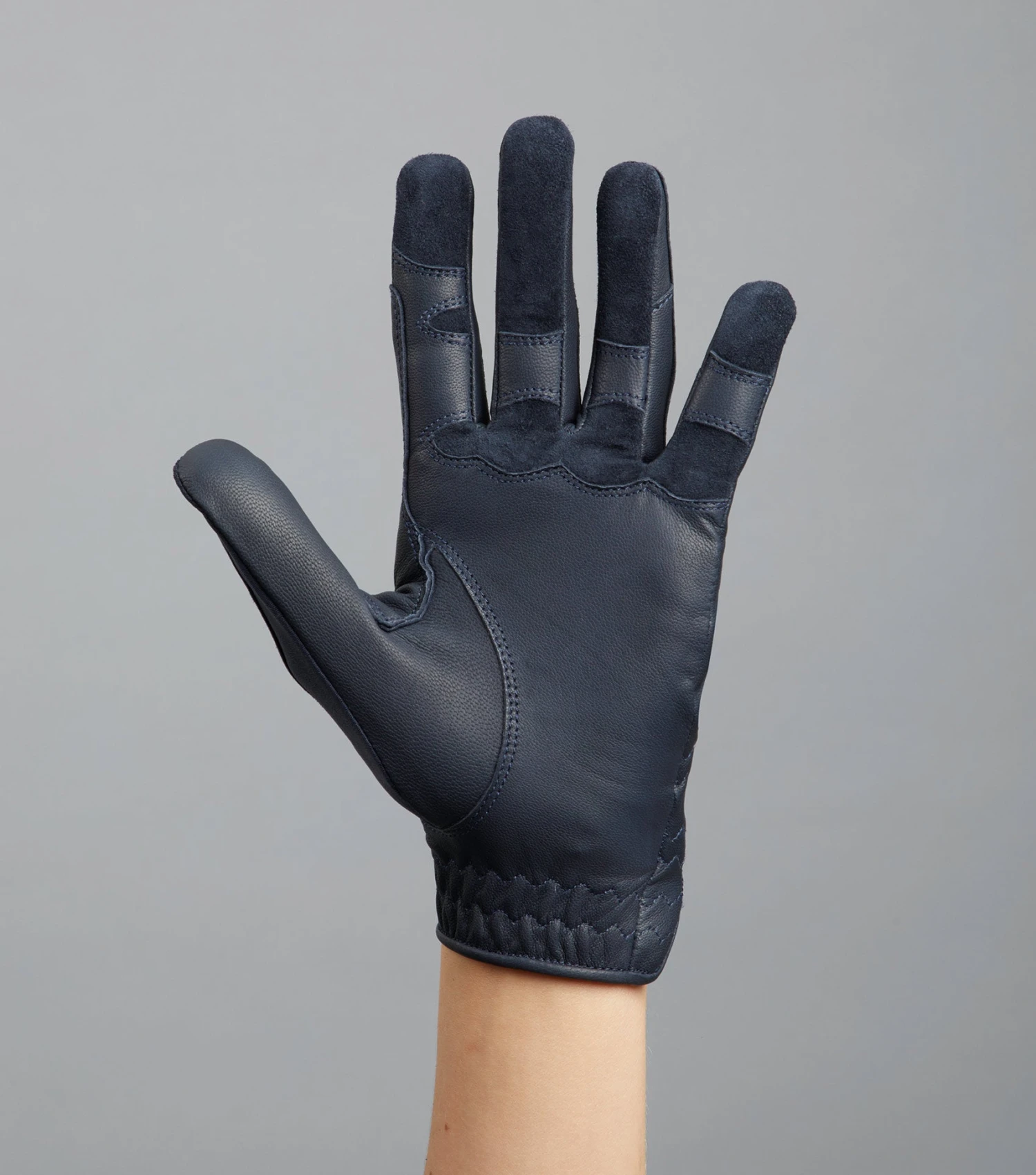 Mizar Ladies Leather Riding Gloves Mizar Ladies Leather Riding Gloves -Premier Equine Store Mizar Gloves Navy 6