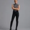 Moneta Ladies Riding Breeches 1 Moneta Ladies Riding Breeches -Premier Equine Store Moneta Ladies Full Seat Gel Riding Breeches Anthracite 1