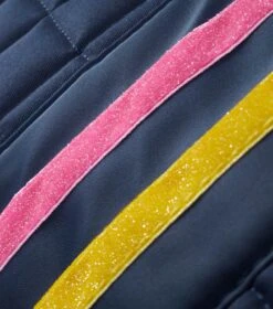 My Pony Jack Cotton GP/Jump Glitter Saddle Pad 4 My Pony Jack Cotton GP/Jump Glitter Saddle Pad -Premier Equine Store My Pony Jack GP Jump Saddle Pad Glitter Navy 4