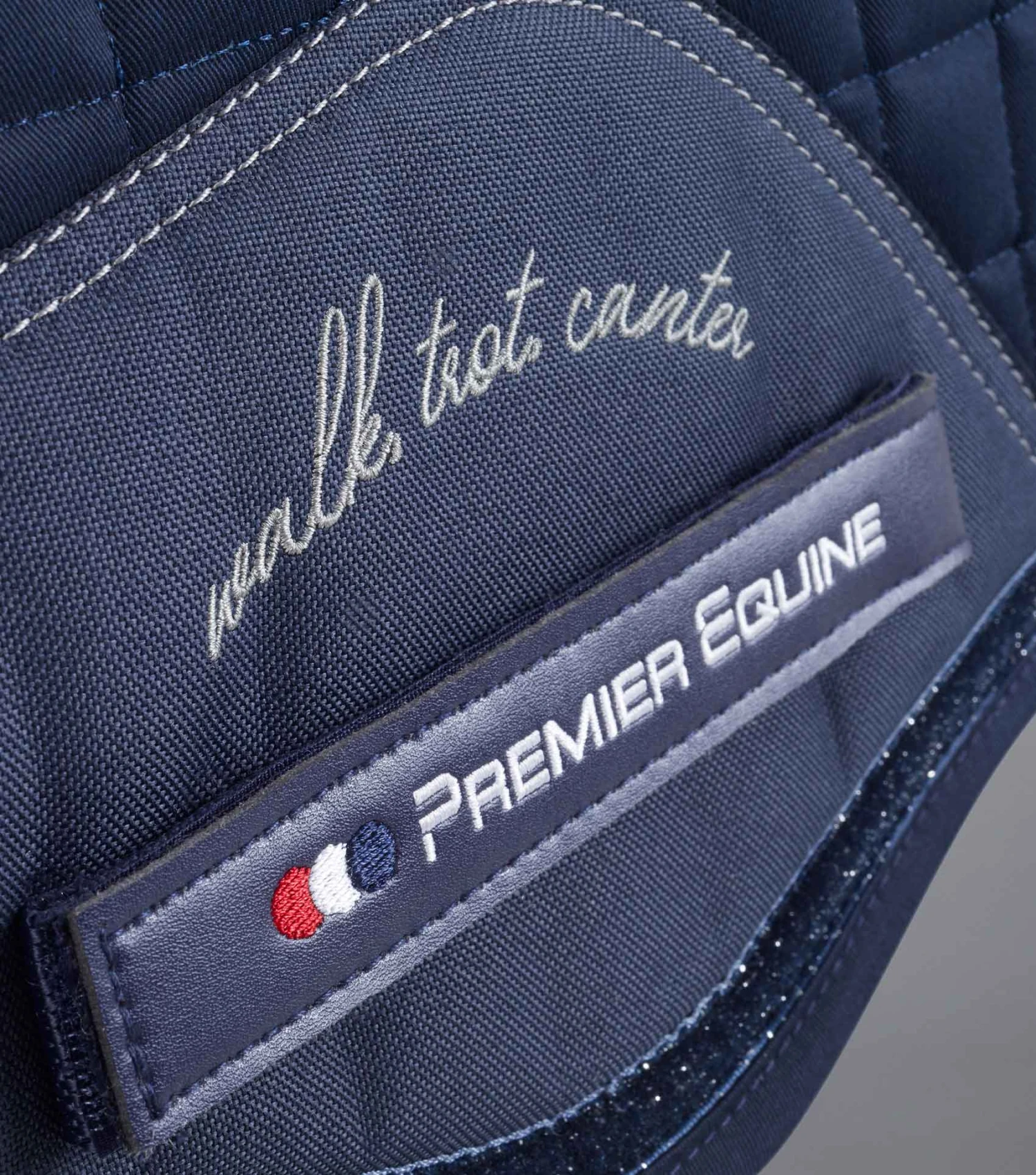 My Pony Jack Cotton GP/Jump Glitter Saddle Pad My Pony Jack Cotton GP/Jump Glitter Saddle Pad -Premier Equine Store My Pony Jack GP Jump Saddle Pad Glitter Navy 5 94