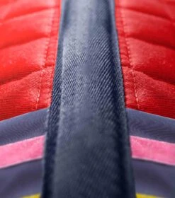 My Pony Jack Cotton GP/Jump Glitter Saddle Pad -Premier Equine Store My Pony Jack GP Jump Saddle Pad Red 6