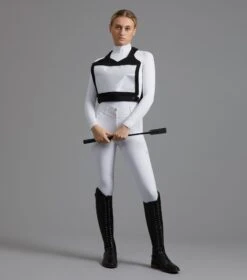 Neoprene Adjustable Number Competition Bib 7 Neoprene Adjustable Number Competition Bib -Premier Equine Store Neoprene Adjustable Number Competition Bib Black 6