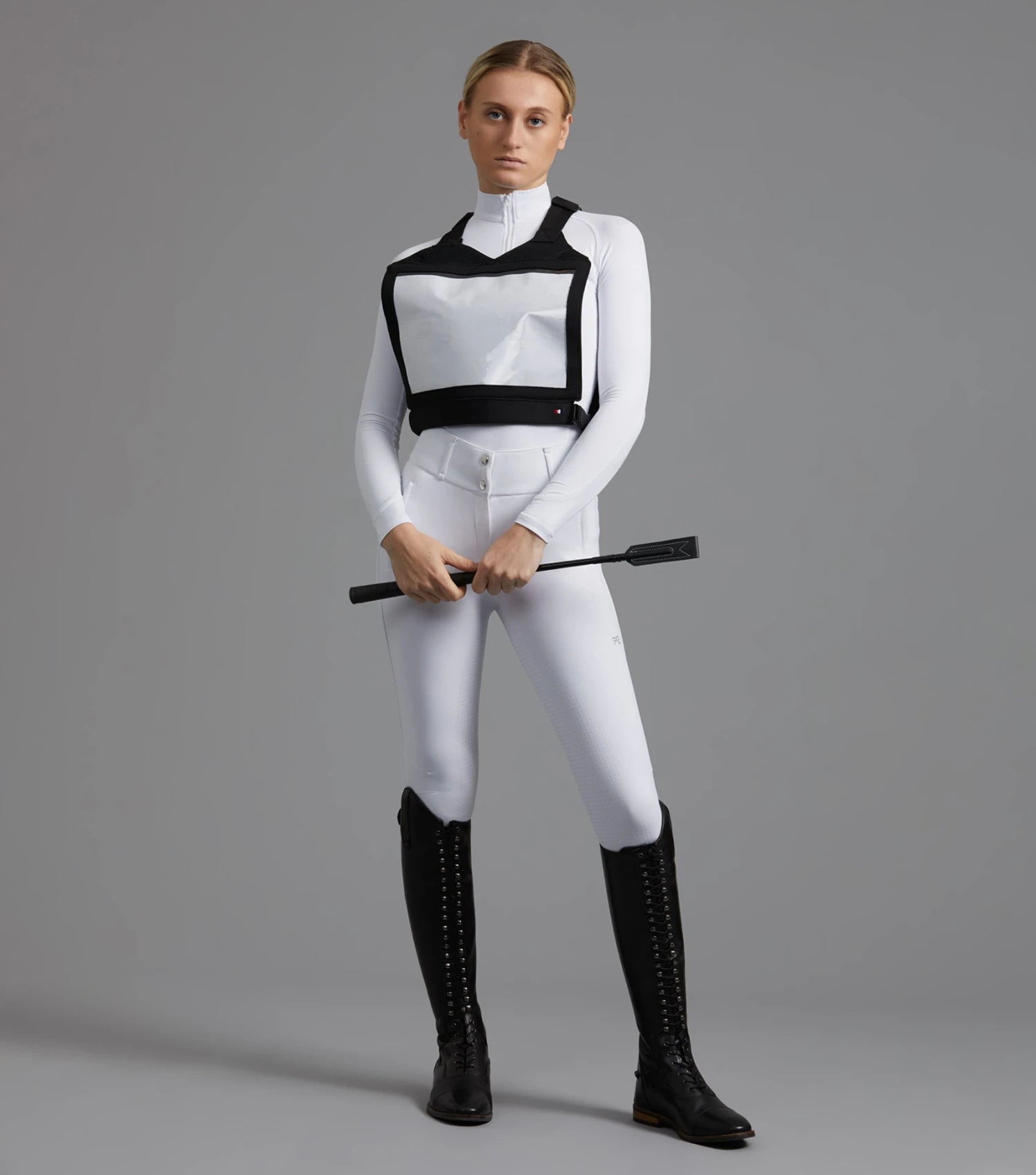 Neoprene Adjustable Number Competition Bib Neoprene Adjustable Number Competition Bib -Premier Equine Store Neoprene Adjustable Number Competition Bib Black 6