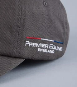 Premier Equine Baseball Cap 20 Premier Equine Baseball Cap -Premier Equine Store PE Baseball Cap Grey 3