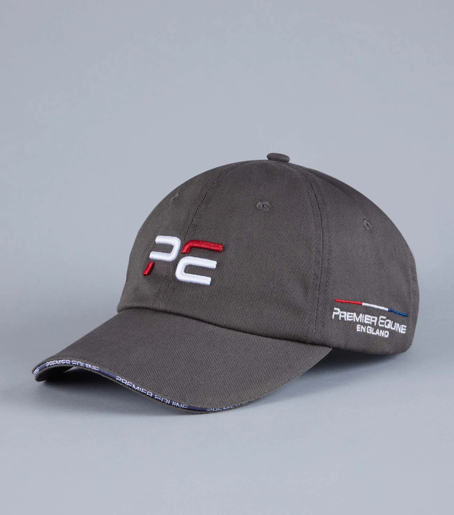 Premier Equine Baseball Cap Premier Equine Baseball Cap -Premier Equine Store PE Baseball cap grey 1