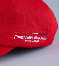 Premier Equine Baseball Cap 8 Premier Equine Baseball Cap -Premier Equine Store PE Baseball cap red 3
