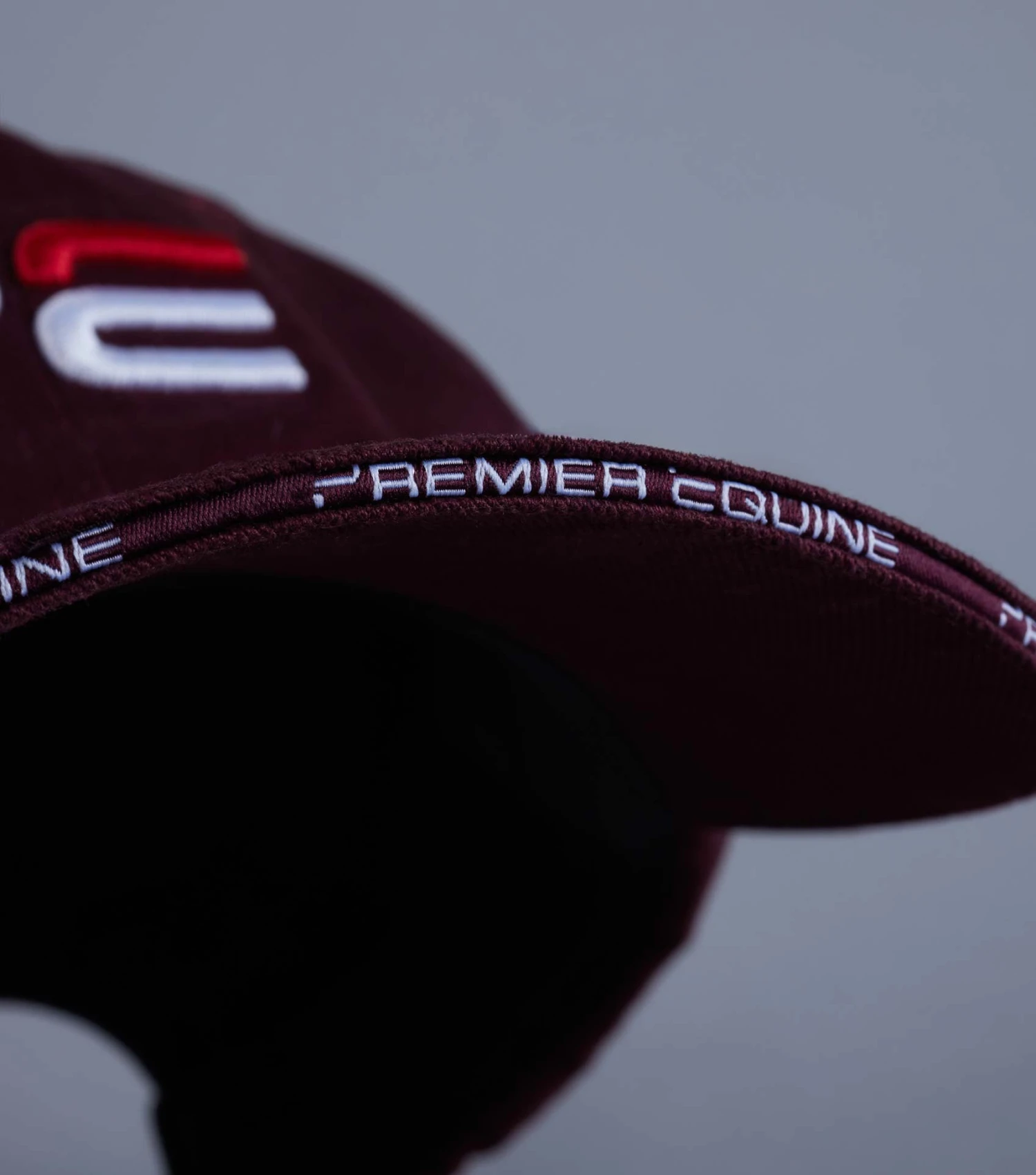 Premier Equine Baseball Cap Premier Equine Baseball Cap -Premier Equine Store PE Baseball cap wine 2