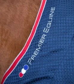 Premier Equine Sports Cooler Rug -Premier Equine Store PE Sport Cooler Rug Navy 2