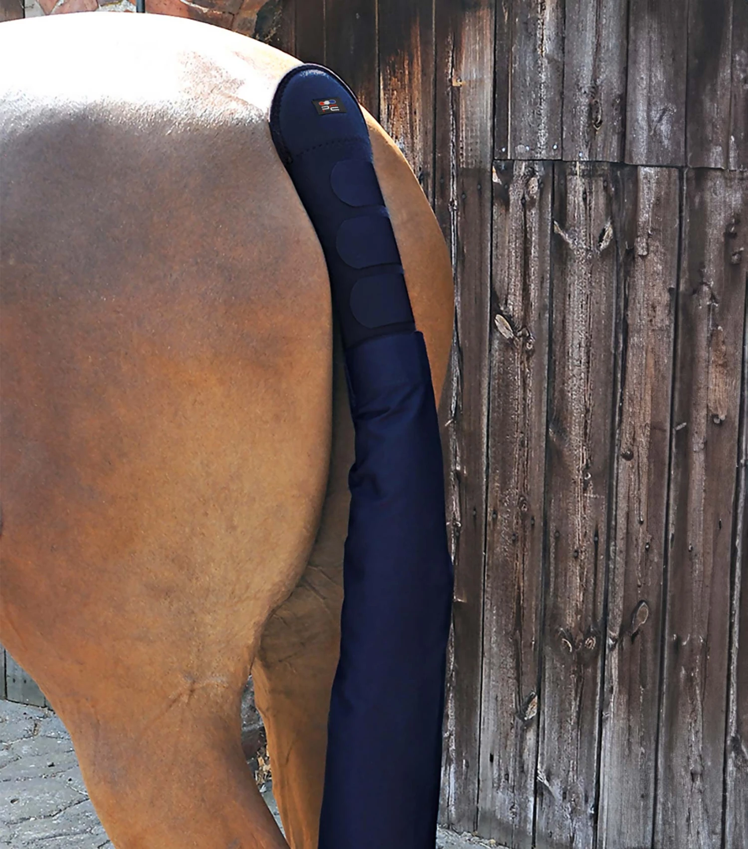 Padded Horse Tail Guard with Tail Bag Padded Horse Tail Guard With Tail Bag -Premier Equine Store Padded Tail Guard with Detachable Bag Navy 1