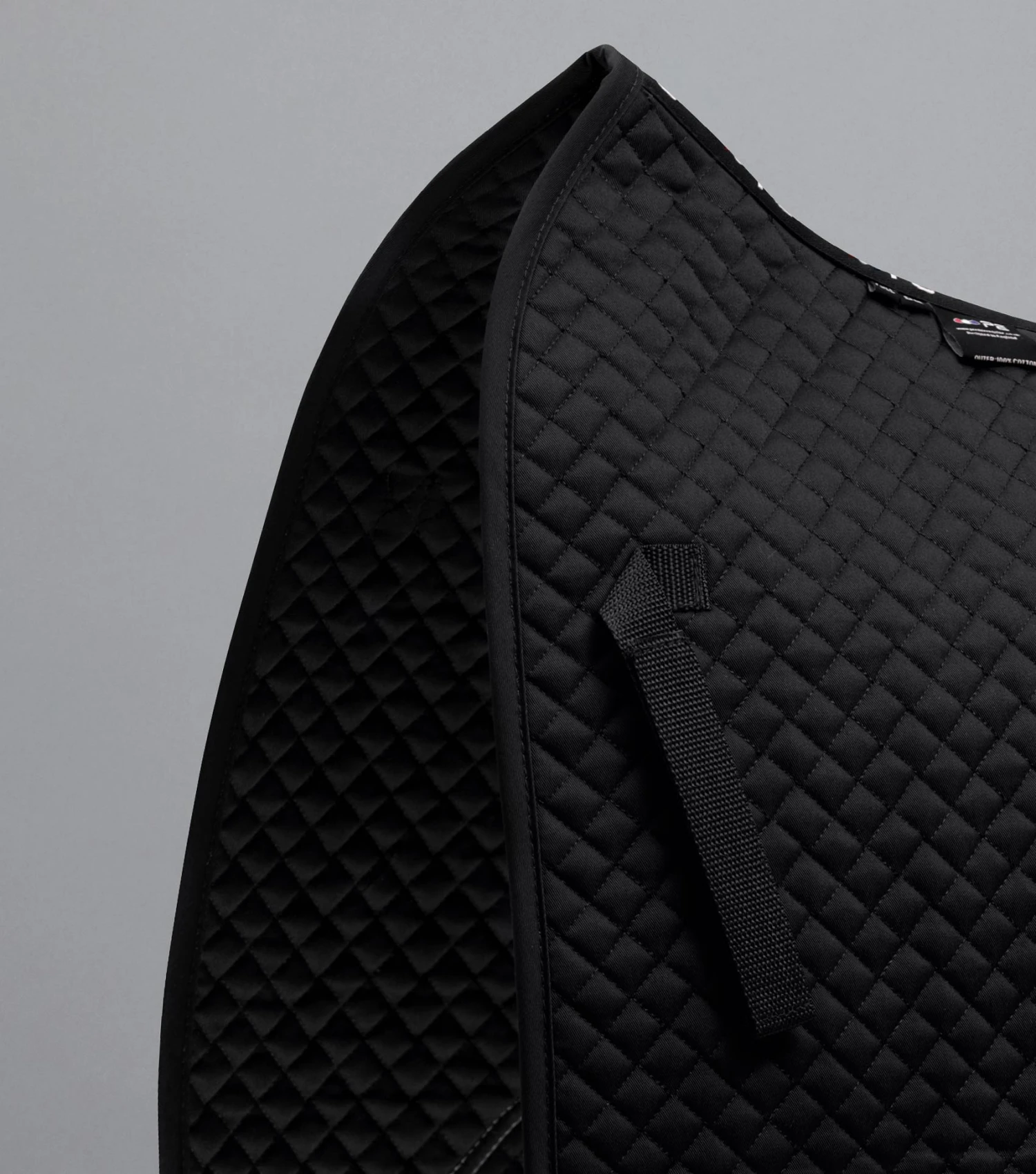 Pony Plain Cotton Dressage Square Pony Plain Cotton Dressage Square -Premier Equine Store Plain Cotton Dressage Square Black 3