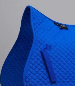 Pony Plain Cotton GP/Jump Square -Premier Equine Store Plain Cotton GPJump Square Royal Blue 3