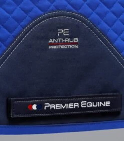 Pony Plain Cotton GP/Jump Square -Premier Equine Store Plain Cotton GPJump Square Royal Blue 5