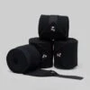 Horse Polo Fleece Bandages -Premier Equine Store Polo Fleece Bandages Black 1
