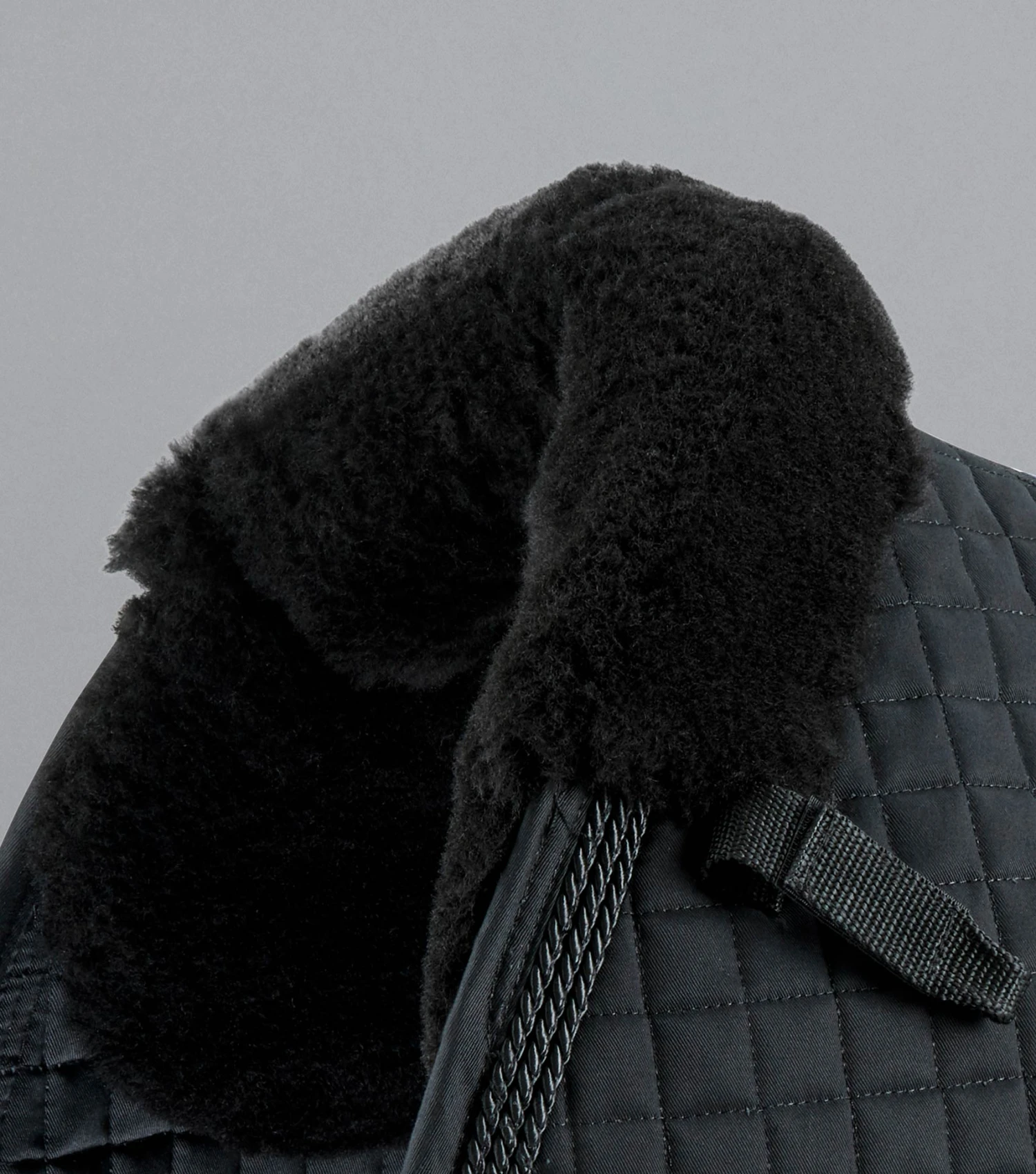 Pony Close Contact Merino Wool Half Lined European GP/ Jump Square Pony Close Contact Merino Wool Half Lined European GP/ Jump Square -Premier Equine Store Pony CC Merino Wool European Dressage Black Black 3