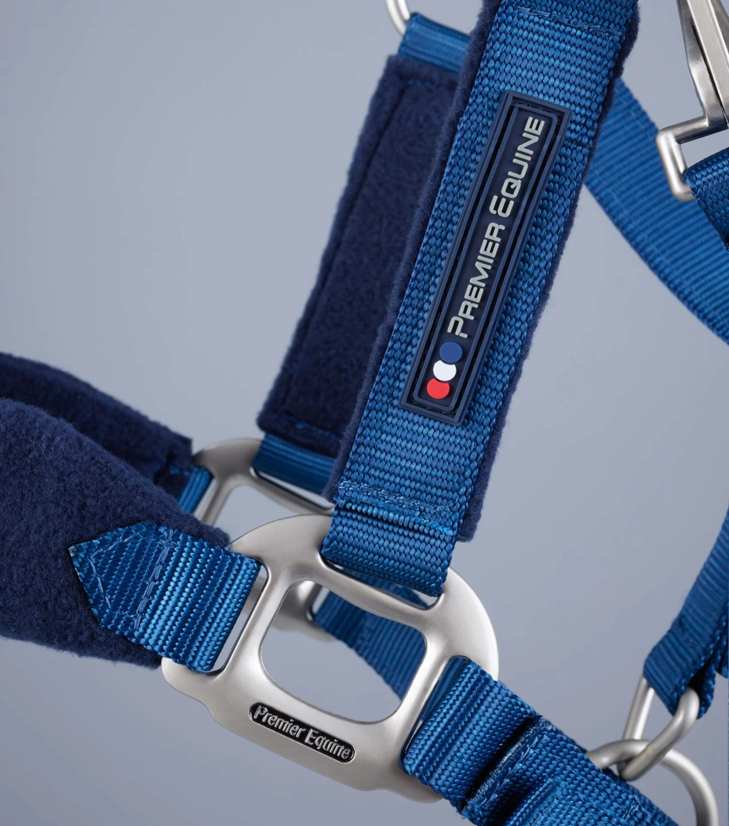 Fleece Padded Pony Head Collar Fleece Padded Pony Head Collar -Premier Equine Store Pony Padded Fleece Head Collar Navy 4