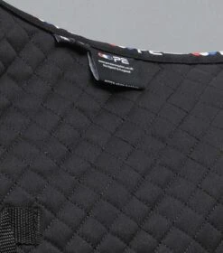 Pony Plain Cotton GP/Jump Square -Premier Equine Store Pony Plain Cotton GPJump Square Black 6