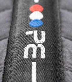 Pony Plain Cotton GP/Jump Square -Premier Equine Store Pony Plain Cotton GPJump Square Grey 2