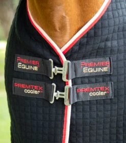 PremTex Horse Cooler Rug 9 PremTex Horse Cooler Rug -Premier Equine Store Premtex cooler black 3