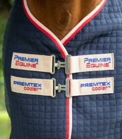 PremTex Horse Cooler Rug 14 PremTex Horse Cooler Rug -Premier Equine Store Premtex cooler navy 3