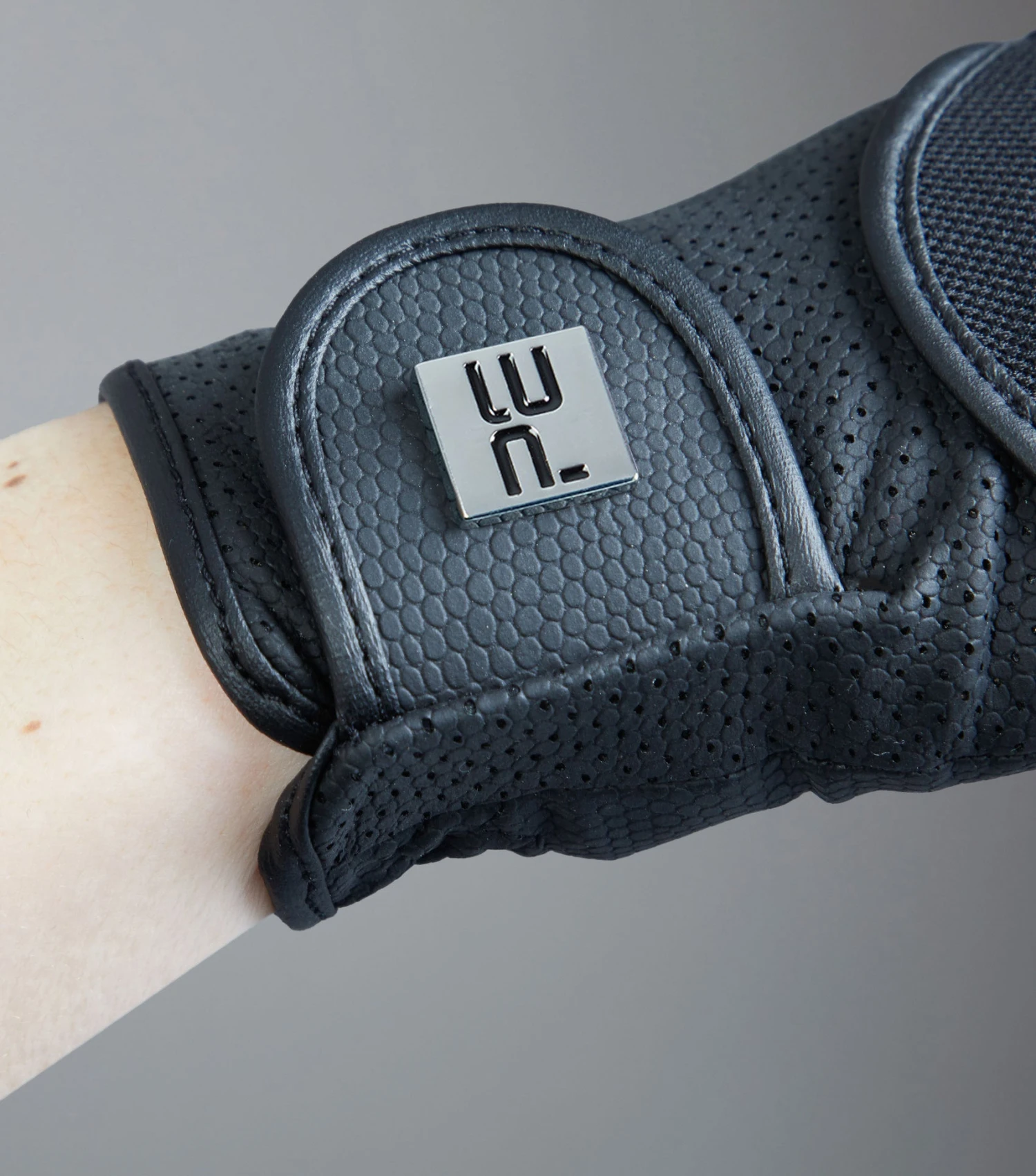 Presa Mesh Riding Gloves Presa Mesh Riding Gloves -Premier Equine Store Presa Black image3