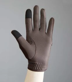 Presa Mesh Riding Gloves 13 Presa Mesh Riding Gloves -Premier Equine Store Presa Brown image6