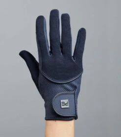 Presa Mesh Riding Gloves 18 Presa Mesh Riding Gloves -Premier Equine Store Presa Navy image5
