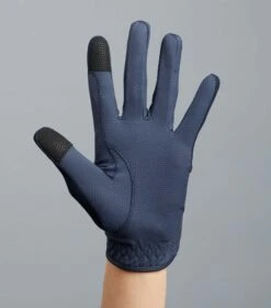 Presa Mesh Riding Gloves 19 Presa Mesh Riding Gloves -Premier Equine Store Presa Navy image6
