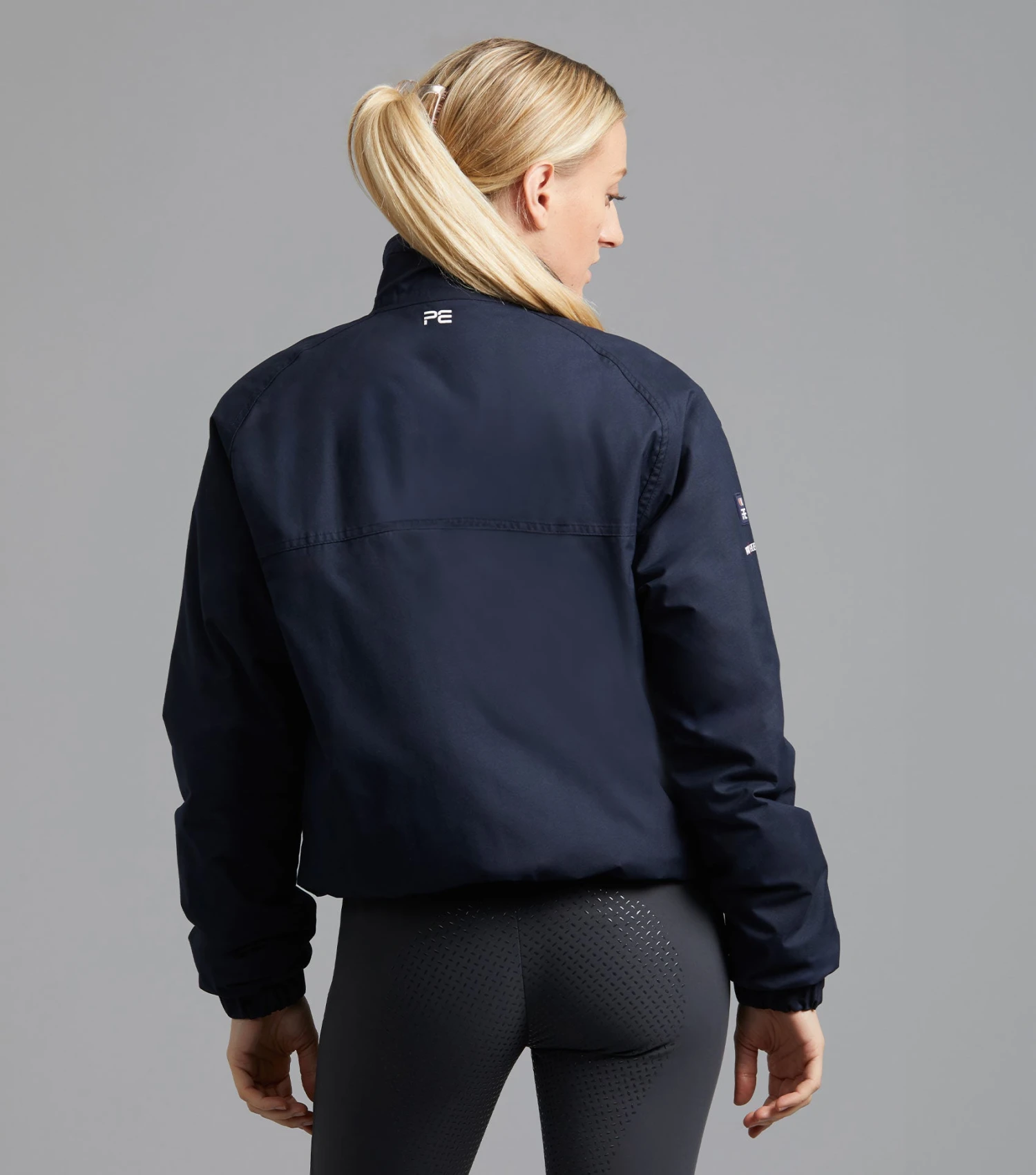 Pro Rider Unisex Waterproof Riding Jacket Pro Rider Unisex Waterproof Riding Jacket -Premier Equine Store Pro Rider Unisex Waterproof Riding Jacket Navy 3