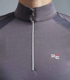 Remisa Ladies Technical Short Sleeve Riding Top 10 Remisa Ladies Technical Short Sleeve Riding Top -Premier Equine Store Remisa Ladies Technical Short Sleeved Riding Top Grey 3