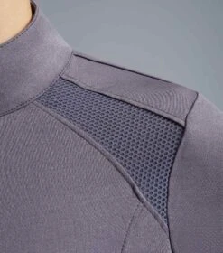 Remisa Ladies Technical Short Sleeve Riding Top 13 Remisa Ladies Technical Short Sleeve Riding Top -Premier Equine Store Remisa Ladies Technical Short Sleeved Riding Top Grey 4