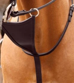 Rosello Bib Martingale -Premier Equine Store Rosello Bib Martingale Brown 2