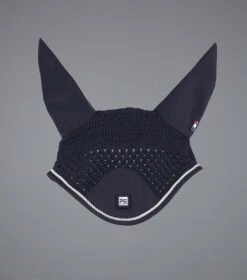 Salto Fly Veil 12 Salto Fly Veil -Premier Equine Store Salto Fly Veil Navy image1