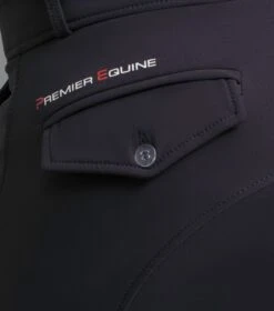 Santino Men's Gel Knee Riding Breeches 5 Santino Men's Gel Knee Riding Breeches -Premier Equine Store Santino Breeches Navy 4