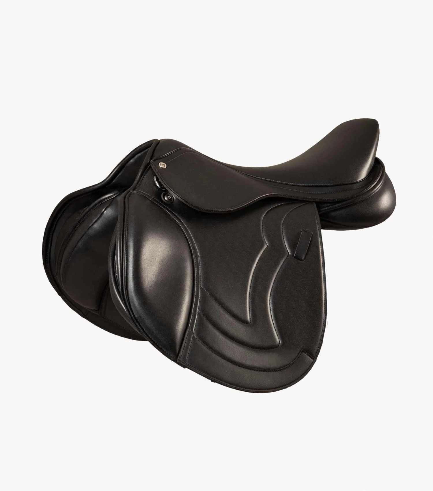 Sautiller Synthetic Close Contact Jump Saddle Sautiller Synthetic Close Contact Jump Saddle -Premier Equine Store Sautiller Synthetic GP Jump Saddle Black 1 v2