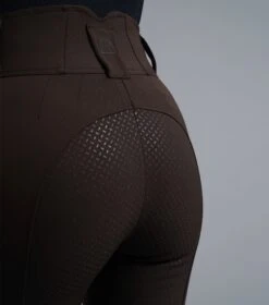 Sophia Ladies Full Seat High Waist Riding Breeches -Premier Equine Store Sophia Breeches Chocolate 4