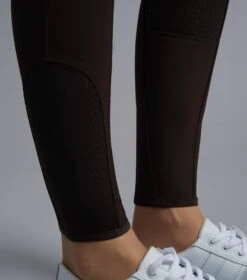 Sophia Ladies Full Seat High Waist Riding Breeches -Premier Equine Store Sophia Breeches Chocolate 5