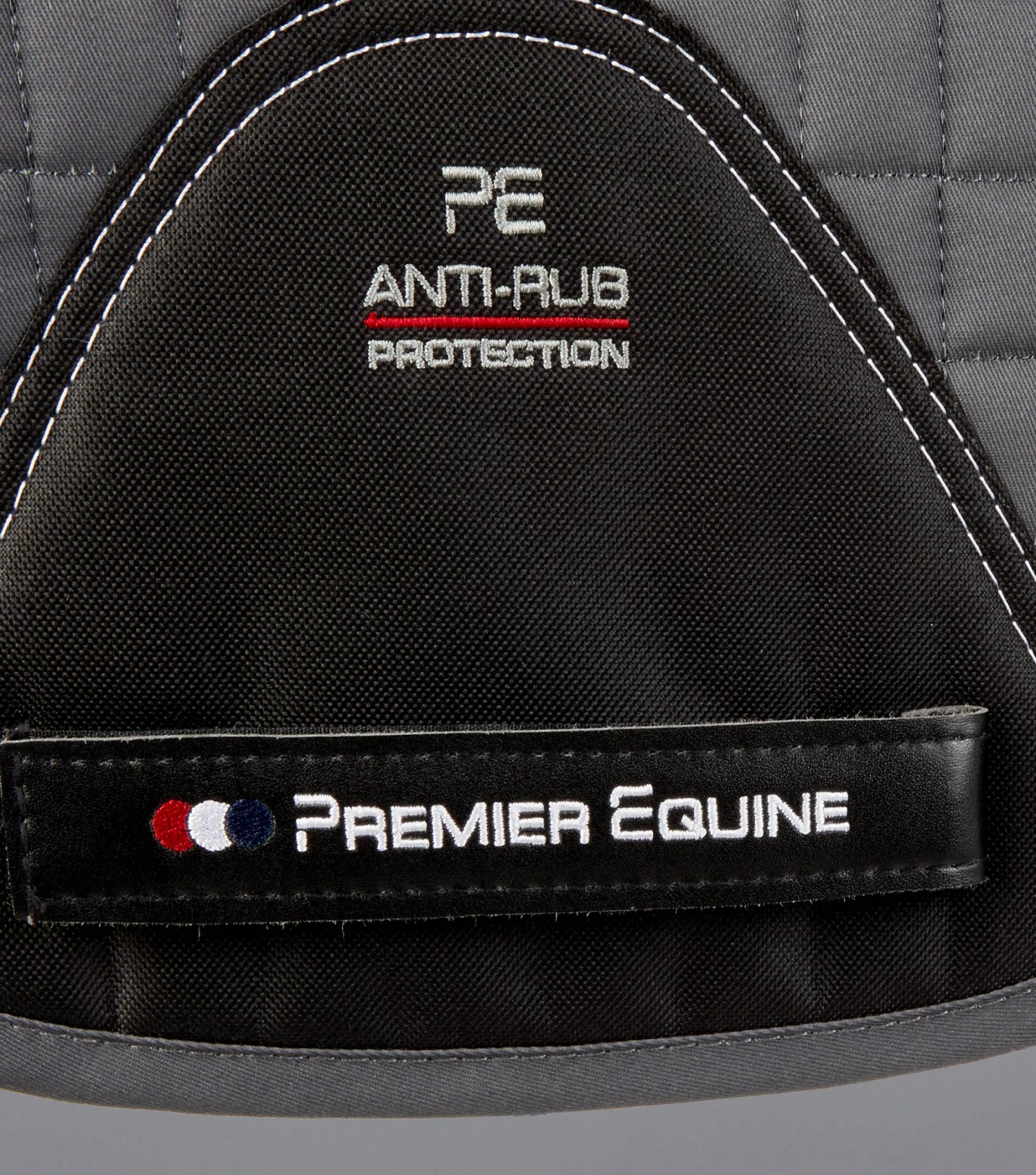 Close Contact Tech Grip Pro Anti-Slip Saddle Pad - GP/Jump Square Close Contact Tech Grip Pro Anti-Slip Saddle Pad - GP/Jump Square -Premier Equine Store Tech Grip Pro Anti Slip GP Jump Square Grey 5