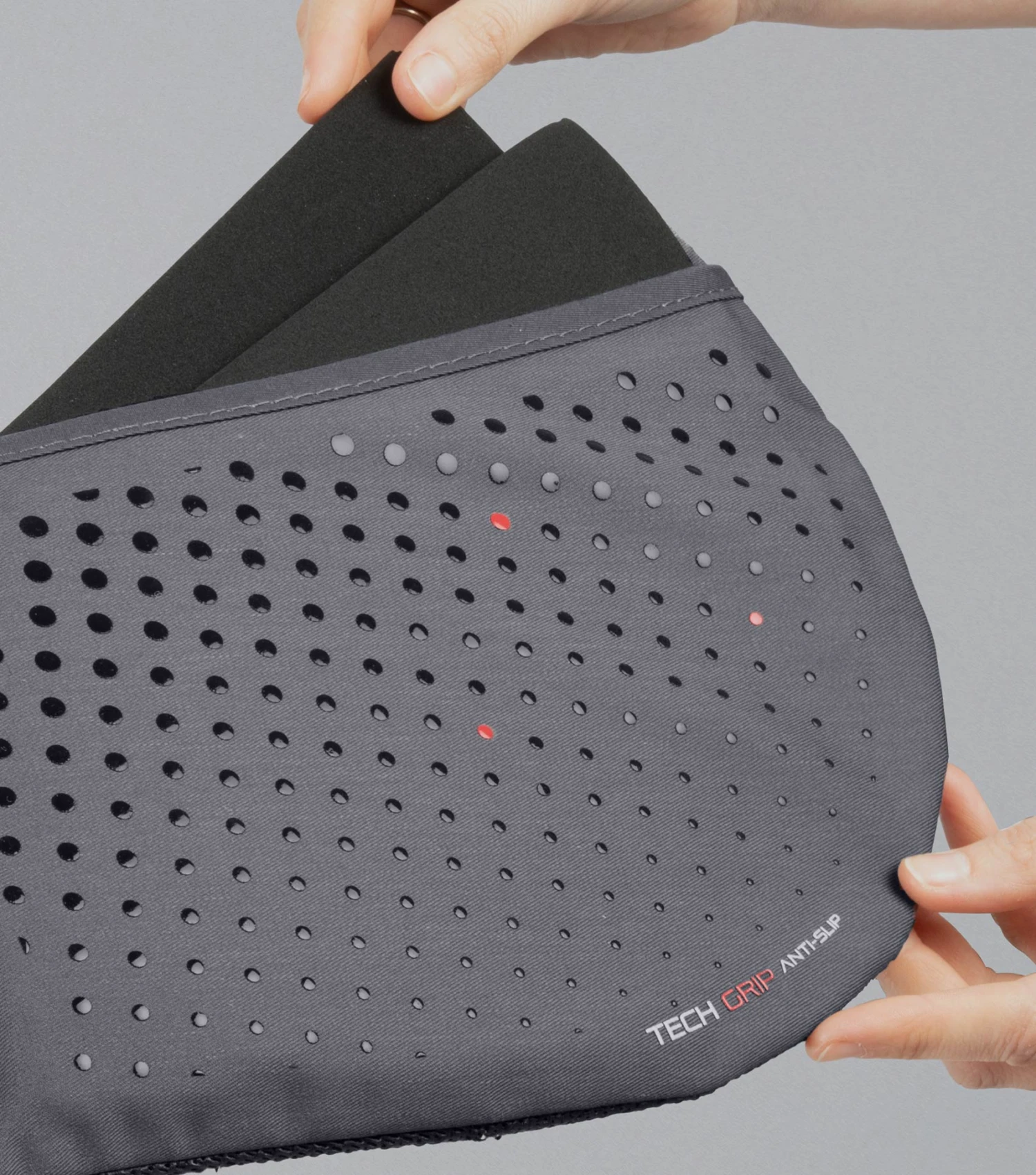 Tech Grip Pro Anti-Slip Correction Saddle Pad Tech Grip Pro Anti-Slip Correction Saddle Pad -Premier Equine Store Tech Grip Pro Anti SlipCorrection Pad Grey 3