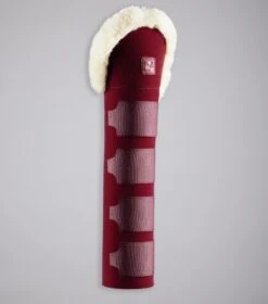 Techno Wool Anti-Slip Tail Guard -Premier Equine Store Techno Wool Anti Slip Tail Guard Burgundy 2