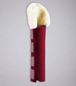 Techno Wool Anti-Slip Tail Guard -Premier Equine Store Techno Wool Anti Slip Tail Guard Burgundy 4