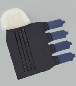 Techno Wool Anti-Slip Tail Guard -Premier Equine Store Techno Wool Anti Slip Tail Guard Navy 3