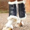 Techno Wool Brushing Boots -Premier Equine Store Techno Wool Brushing Boot Black 1 c61a9000 9e4e 49c1 bc78 4406139b4ca5
