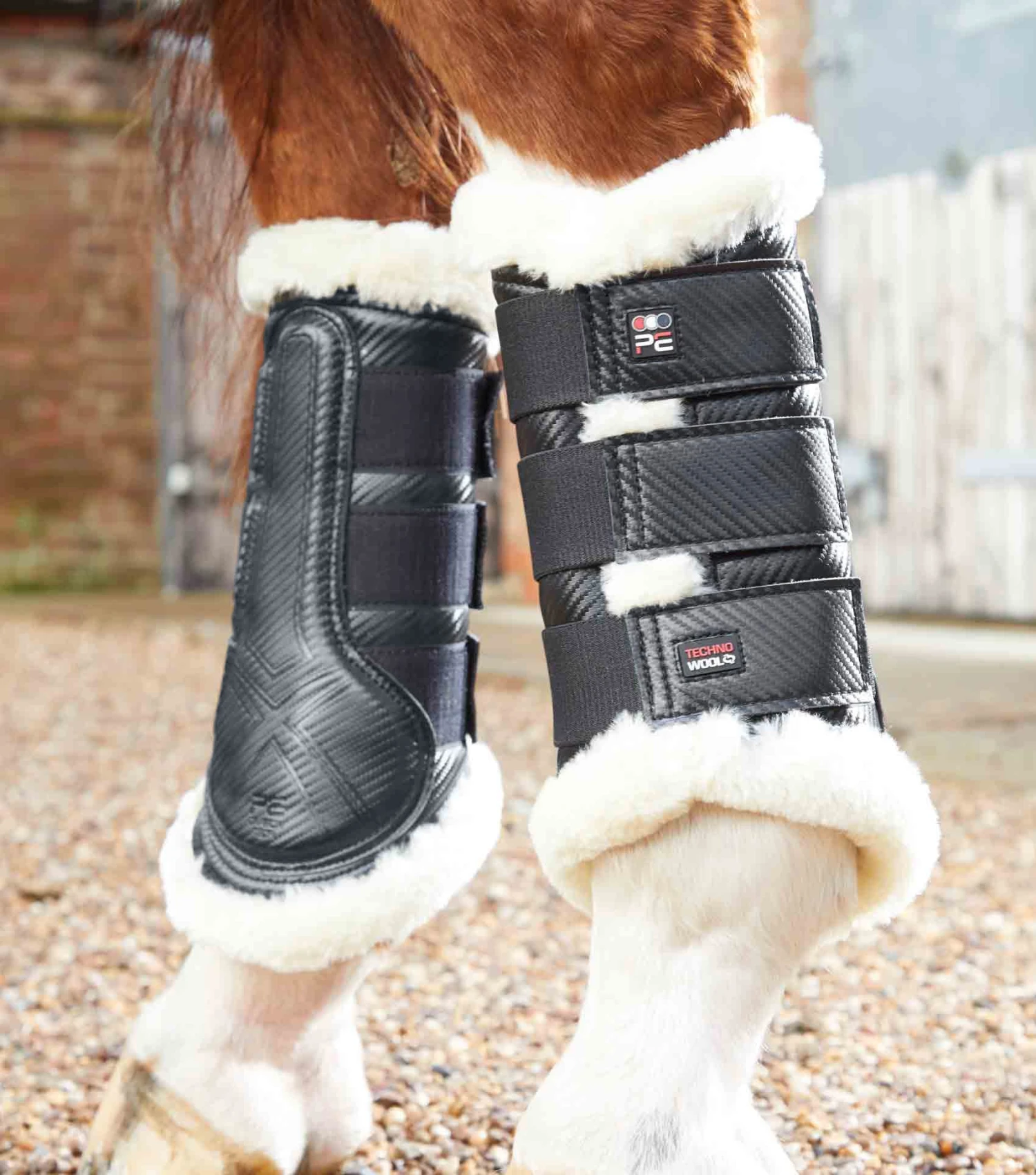 Techno Wool Brushing Boots Techno Wool Brushing Boots -Premier Equine Store Techno Wool Brushing Boot Black 5 067c86f0 af80 48f6 8604 67413564c9ca