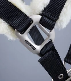 Techno Wool Lined Head Collar -Premier Equine Store Techno Wool Lined Head Collar Black 6